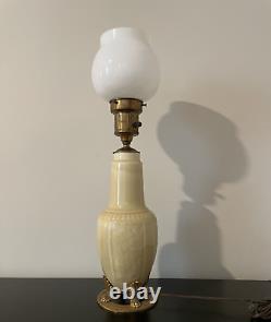 Rookwood Art Pottery 1940s Mid Century Mod Arts and Crafts Lamp Vase 6811 Deco