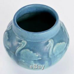 Rookwood Art Pottery Arts & Crafts Swans Vase 1921 #2097