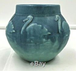 Rookwood Art Pottery Arts & Crafts Swans Vase 1921 #2097