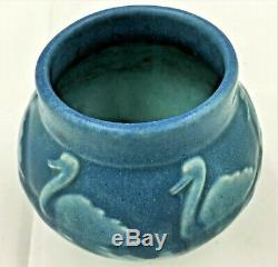 Rookwood Art Pottery Arts & Crafts Swans Vase 1921 #2097