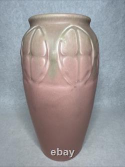 Rookwood Art Pottery Vase 1923 Geometric Design 9 Drip Glaze Arts & Crafts C30