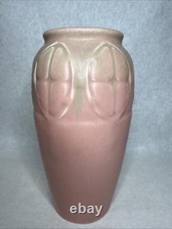 Rookwood Art Pottery Vase 1923 Geometric Design 9 Drip Glaze Arts & Crafts C30