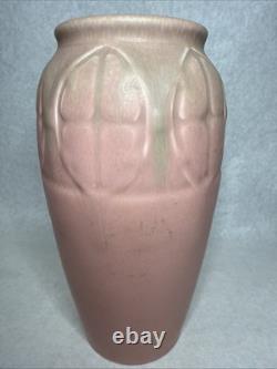 Rookwood Art Pottery Vase 1923 Geometric Design 9 Drip Glaze Arts & Crafts C30