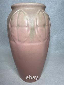 Rookwood Art Pottery Vase 1923 Geometric Design 9 Drip Glaze Arts & Crafts C30