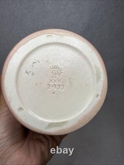 Rookwood Art Pottery Vase 1923 Geometric Design 9 Drip Glaze Arts & Crafts C30