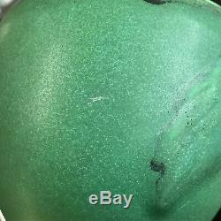Rookwood Arts & Craft Carved Seagull Matte Green Signed Toohey