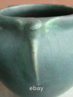 Rookwood Arts & Crafts Carved Matte Green/Blue 5 Dragonfly Pot 1908 Cecil Duell