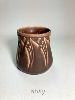 Rookwood Arts & Crafts Chocolate Color Vase