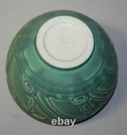 Rookwood Arts & Crafts Draped Green Vase Dated 1930 2857