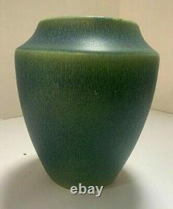 Rookwood Arts & Crafts Matte Green & Blue Pottery Vase Shape 1780 Dated 1927
