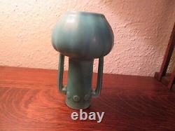 Rookwood Arts & Crafts Pottery Cincinnati, Matte Turquoise Two-Handled Urn 1934