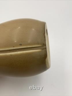 Rookwood Arts Crafts Vase XIX 1919 #1825 Brown Tan Geometric Design