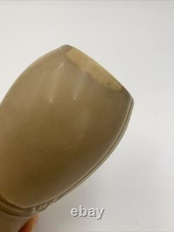 Rookwood Arts Crafts Vase XIX 1919 #1825 Brown Tan Geometric Design