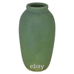 Rookwood Pottery 1907 Matte Green Blue Arts And Crafts Vase 922E
