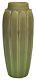 Rookwood Pottery 1911 Tall Hand Tooled Arts And Crafts Matte Green Vase 907d