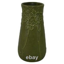 Rookwood Pottery 1915 Matte Green Floral Arts and Crafts Vase 1709