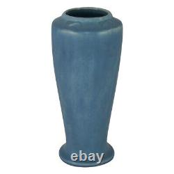 Rookwood Pottery 1929 Matte Blue Arts And Crafts Vase 2112