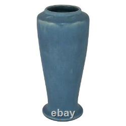 Rookwood Pottery 1929 Matte Blue Arts And Crafts Vase 2112