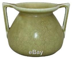 Rookwood Pottery 1930 Green Handled Arts and Crafts Vase 354
