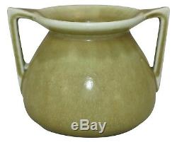 Rookwood Pottery 1930 Green Handled Arts and Crafts Vase 354