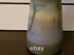 Rookwood Pottery 9.75 FR scenic vellum green brown landscape arts & crafts