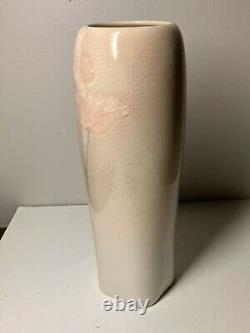 Rookwood Pottery Art Vase Signed Sara Sax Arts and Crafts Floral Poppy Poppies