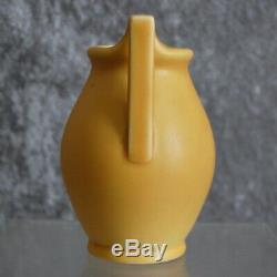 Rookwood Pottery Arts & Crafts Vase #2558, Yellow Matt, 1923