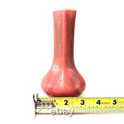 Rookwood Pottery Bud Vase Matte Pink Glaze Arts Crafts Cincinnati USA