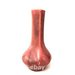 Rookwood Pottery Bud Vase Matte Pink Glaze Arts Crafts Cincinnati USA