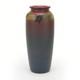 Rookwood Pottery Cst 8 7/8 Floral Carved Matte Red Blue Arts & Crafts