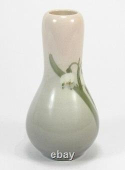 Rookwood Pottery Caroline Bonsall 1904 iris glaze snow drops vase arts & crafts