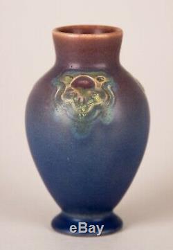 Rookwood Pottery Charles Todd Arts & Crafts Incised Matte Vase c. 1913 Signed CST