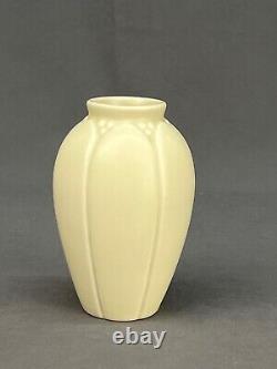 Rookwood Pottery Cream Glaze Arts & Crafts 5 Vase Form #2088, c. 1937