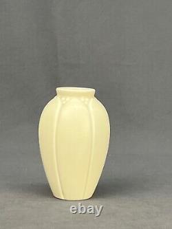 Rookwood Pottery Cream Glaze Arts & Crafts 5 Vase Form #2088, c. 1937