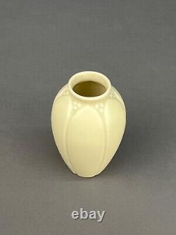 Rookwood Pottery Cream Glaze Arts & Crafts 5 Vase Form #2088, c. 1937