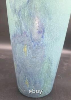 Rookwood Pottery Double Vellum Vase Sally Coyne 1930 Iris Arts Crafts Matte