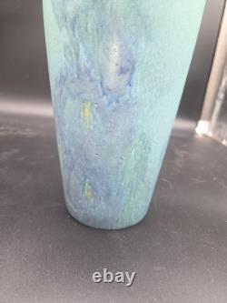Rookwood Pottery Double Vellum Vase Sally Coyne 1930 Iris Arts Crafts Matte