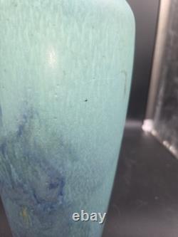 Rookwood Pottery Double Vellum Vase Sally Coyne 1930 Iris Arts Crafts Matte