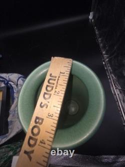 Rookwood Pottery Double Vellum Vase Sally Coyne 1930 Iris Arts Crafts Matte