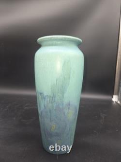 Rookwood Pottery Double Vellum Vase Sally Coyne 1930 Iris Arts Crafts Matte