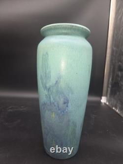 Rookwood Pottery Double Vellum Vase Sally Coyne 1930 Iris Arts Crafts Matte