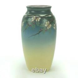 Rookwood Pottery ETH 7 punus blossom matte vellum uncrazed 1941 arts & crafts