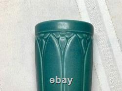 Rookwood Pottery, Large Wall Pocket, Arts & Crafts Designed, Blue Green Glaze