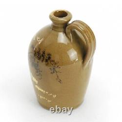 Rookwood Pottery Laura Fry 1882 early gold decorated floral jug arts & crafts