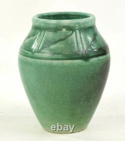 Rookwood Pottery Matte Green Z-line Arts And Crafts Vase Munson 1901