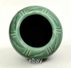 Rookwood Pottery Matte Green Z-line Arts And Crafts Vase Munson 1901