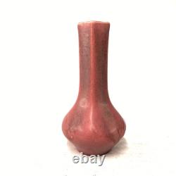 Rookwood Pottery Matte Pink Bud Vase Cincinnati Arts & Crafts Era