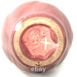 Rookwood Pottery Matte Pink Bud Vase Cincinnati Arts & Crafts Era