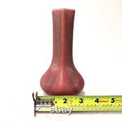 Rookwood Pottery Matte Pink Bud Vase Cincinnati Arts & Crafts Era