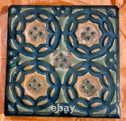 Rookwood Pottery Rarely Seen Arts & Crafts, Architectural Faience Tile